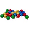 Northlight Shatterproof 2-Finish Christmas Ball Ornaments - 2.5" (60mm) - Multi - 24ct - 2 of 3
