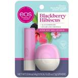 eos Blackberry Hibiscus Lip Balm Stick & Sphere - 2pk/0.39oz