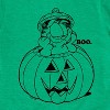 Boys' - Garfield - Garfield Pumpkin Art Short Sleeve Graphic T-Shirt - 2 of 4