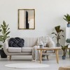 Stupell Industries Modern Black Streak on Beige, 31" x 25" - 2 of 4