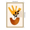 Amanti Art Sunshine Flower No 5 by Eins Kubistika Canvas Wall Art Print Framed - 3 of 4