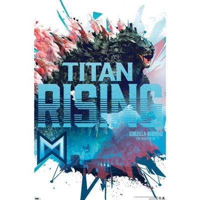 Trends International Godzilla x Kong: The New Empire - Titan Rising Framed Wall Poster Prints