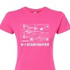 Women's - Star Wars - The Mandalorian N1 Starfighter Fitted Graphic T-Shirt - 2 of 3