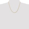 Black Bow Jewelry 1.75mm, 14k Yellow Gold, Solid Parisian Wheat Chain Necklace - 2 of 4