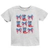 The Juniper Shop Patriotic Boots Stacked Coquette Youth Short Sleeve Tee - 2 of 4