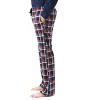 #followme Ultra Soft Fleece Men's Plaid Pajama Pants with Pockets - 2 of 3