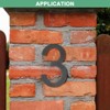 Unique Bargains 304 Stainless Steel Waterproof Rustproof House Numbers 1 Pc - 4 of 4