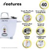 Aroma Select Stainless Rice Cooker & Warmer, 48oz ARC-753SG Refurbished - image 2 of 4