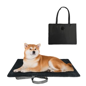 Catalonia Waterproof Dog Mat, Portable Reversible Pet Travel Mat, Pet Cushion Pad with Handle for Small Medium Dogs Cats, Indoor or Outdoor - 1 of 4