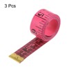 Unique Bargains Flexible Durable Fiber Double Scale Measuring Rulers 3 Pcs - 3 of 4