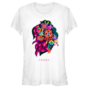 Juniors Womens Encanto Isabela Portrait By Ledania T-Shirt - 1 of 4