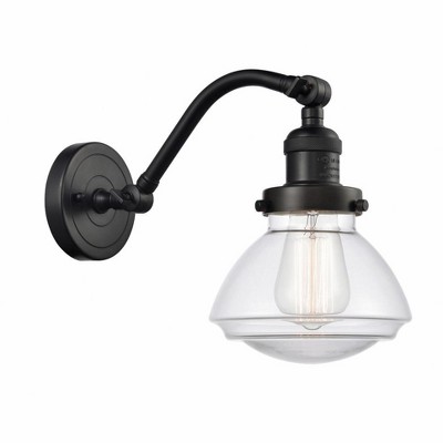 Olean - 1 Light Wall Sconce In Industrial Style-12.25 Inches Tall and 6.75 Inches Wide