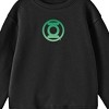 Green Lantern Emblem Boy's Black Long Sleeve Shirt - 2 of 2