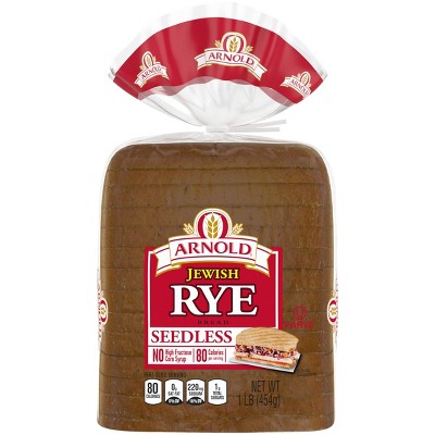 Arnold Seedless Jewish Rye Bread - 16oz