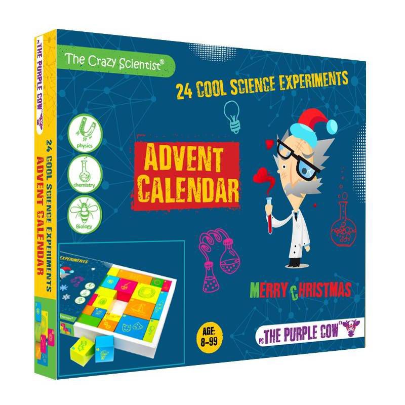 The Crazy Scientist Advent Calendar, 1 of 9