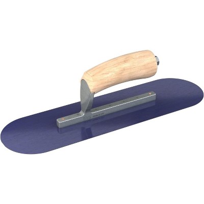 Bon Tool 66-164 Pool Trowel - Blue Steel - 14 X 4 - Wood
