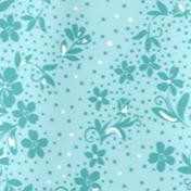 cool mint dancing floral