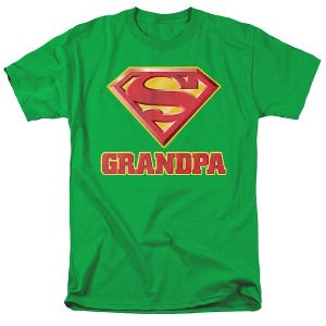 Men's Superman Super Grandpa T-Shirt - 1 of 4