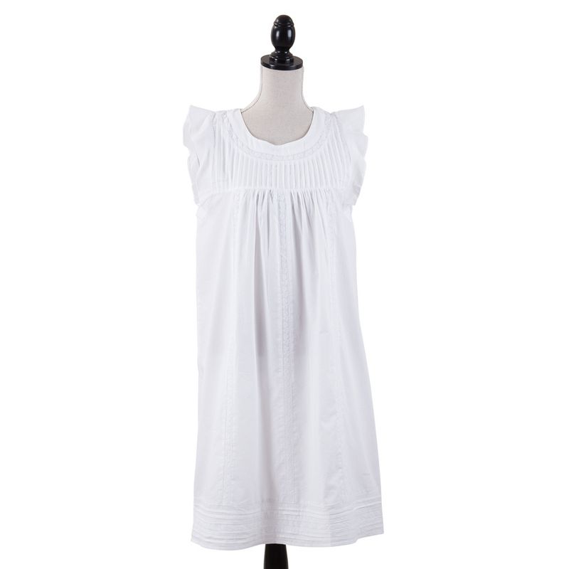 Saro Lifestyle Soft Embroidered Nightgown, 1 of 4