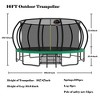 BestParts 16FT Outdoor Trampoline with Safety Net & Curved Poles – Heavy-Duty ASTM Approved Bouncer - 2 of 4