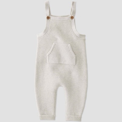 Image of Little Planet by Carter’s Organic Baby Overalls - Gray 9M