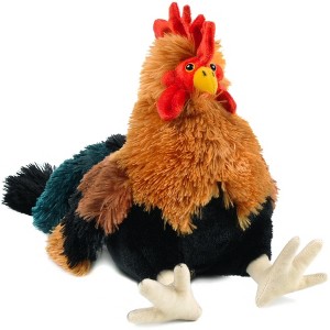 Riley The Rooster - 8 Inch Chicken Stuffed Animal Plush - 1 of 4