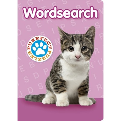 Purrfect Puzzles Wordsearch - by  Eric Saunders (Paperback)