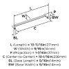 Amerock Balata Pull for Cabinets, Drawers, and Furniture - 2 of 3