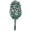 7ft Artificial Snow Flocked Christmas Tree,Full Appearance Snowy w/Easy Assembly, Metal Stand,Holiday Decoration - 3 of 4
