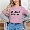 Simply Sage Market Women's Mama Knows Best Short Sleeve Graphic Tee - 2 of 2