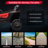 Ride On Car for Kids, Electric Off Road Truck with Wide Seat, Kids Ride On UTV Car with Remote Control, LED Light, Electric Vehicle for Boy Girls - 2 of 4