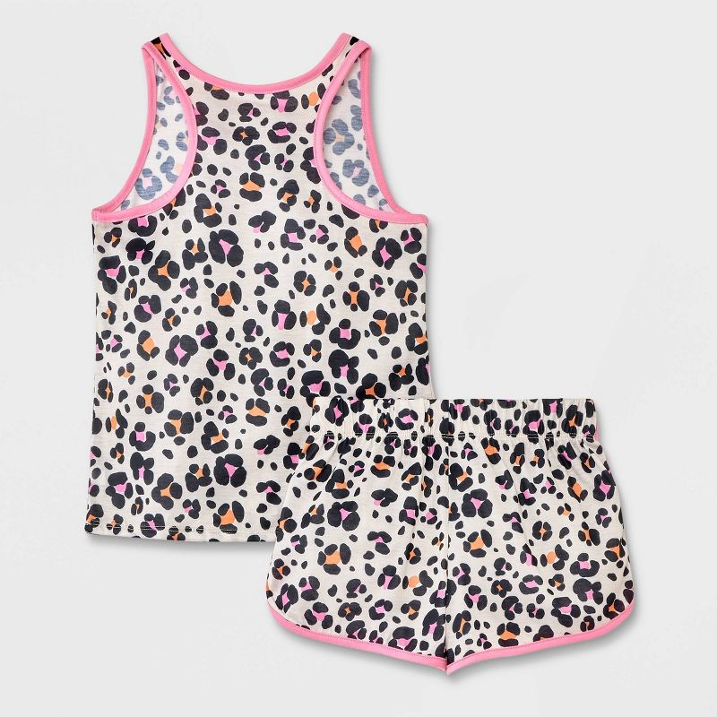 Girls' 2pc Printed Pajama Set - Cat & Jack™, 3 of 6