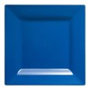 Smarty Had A Party 6.5" Midnight Blue Square Plastic Cake Plates (120 Plates) - 2 of 4