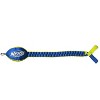 NERF 25" Nylon Squeak Vortex Chain Tug Dog Toy - Green/Blue - 2 of 4