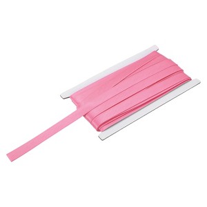 Unique Bargains Satin Fabric Quilting Hemming Binding DIY Craft Double-Fold Bias Tape - 1 of 4