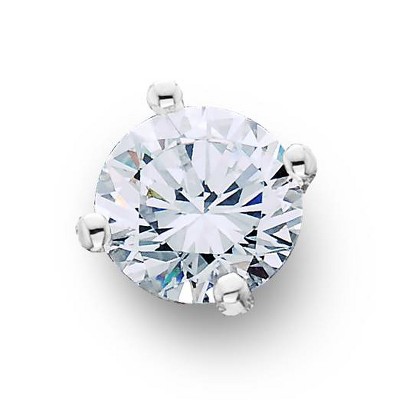 Pompeii3 1/3ct Diamond Stud 14K White Gold