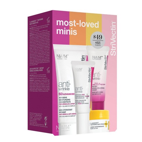 Strivectin Most Loved Mini Skincare Set - 1.75 Fl Oz/4pc - Ulta Beauty :  Target
