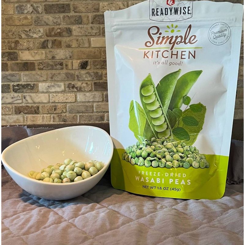 ReadyWise Simple Kitchen Wasabi Peas Freeze-Dried Vegetables - 9.6oz/6ct, 6 of 7