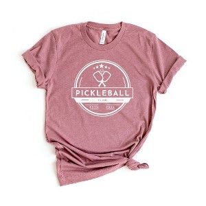 Simply Sage Market Women's Pickleball Club Short Sleeve Graphic Tee - 1 of 3