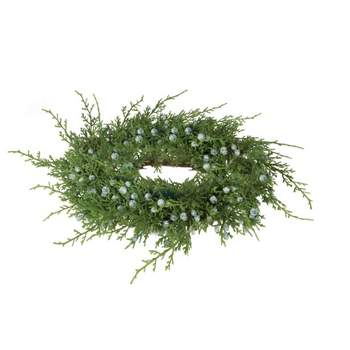Sullivans Artificial Juniper Pine Wreath 11"H Green