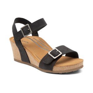 Aetrex Lexa Quarter Strap Wedge - 1 of 4