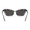 Dolce & Gabbana DG 2311 01/87 Womens Cat-Eye Sunglasses Black 51mm - 4 of 4