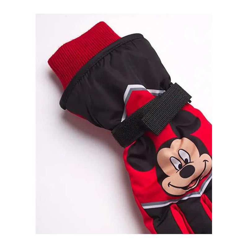 Disney Mickey Mouse Boys Winter Insulated Snow Ski Gloves or Mittens - Ages 2-7, 3 of 5