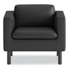 HON Parkwyn Series Club Chair, 33" x 26.75" x 29", Black Seat, Black Back, Black Base - 3 of 4