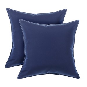 2pc Sunbrella Indoor/Outdoor Throw Pillow Set - Sorra Home - 1 of 4