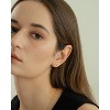 Bearfruit Jewelry 18k Gold Plated Sterling Silver Aria Clover Stud Earrings - 4 of 4