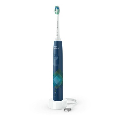 Philips Sonicare 4100 Plaque Control Rechargeable Electric Toothbrush - HX3689/22 - Navy