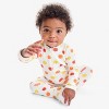 Primary Baby Organic Zip Footie In Candy Pumpkins - 2 of 2
