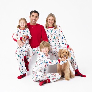 PATPAT Family Chritsmas Pajamas Matching Sets Holiday Christmas Pjs baby Sleepwear including Socks - 1 of 1