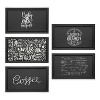 Grand tableau noir magnétique Sunnydaze pour mur avec cadre en pin, craie et gomme - 36" x 24" - 2 of 4